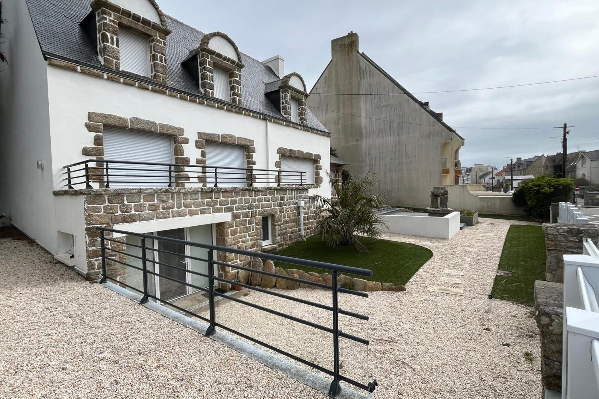 Grande Maison Vue Mer La Grande Plage A Pied Киберон Экстерьер фото